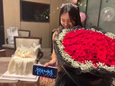 来一客鲜花速递99朵红玫瑰花束生日礼物表白送女友全国同城配送 99朵红玫瑰女神款 实拍图
