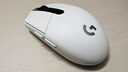 罗技（G）G304 LIGHTSPEED无线鼠标 游戏鼠标 轻质便携 绝地求生FPS鼠标英雄联盟LOL吃鸡 生日礼物 白色 实拍图