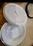 拜杰陶瓷蒸饭碗蒸菜碗蒸蛋碗带盖家用鸡蛋羹隔水蒸纯白蒸碗炖盅7寸 实拍图