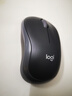 罗技（Logitech）M185鼠标 无线鼠标 办公鼠标 对称鼠标 黑色灰边 带无线2.4G接收器 实拍图