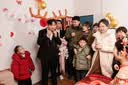 花蒂 接亲游戏道具 结婚拦门堵门晨袍新郎游戏卡片次日达套装拍照出片 鹿角1个+4个圈圈（送打气筒） 实拍图