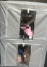 登比布艺收纳箱衣服棉被整理箱玩具衣物储物箱百纳箱 烟灰色66L2只装 实拍图
