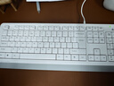 双飞燕（A4TECH）F1010  104键 有线键鼠套装  有线键盘鼠标套装电脑键盘办公键盘薄膜键盘  飞时代  象牙白 有线 实拍图