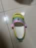 LATE TIME卡通彩虹小鲨鱼儿童拖鞋夏季男童室内防滑洗澡女宝宝亲子凉拖外穿 实拍图