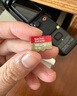 闪迪（SanDisk）128GB TF(MicroSD)内存卡 4K极速金卡A2 V30 U3行车记录仪 运动相机无人机 监控存储卡 读190MB/s 实拍图