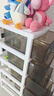 禧天龙免安装塑料收纳柜卫生间抽屉储物柜儿童衣柜床头柜收纳箱5层灰色 实拍图
