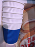 京东京造 纸杯一次性杯子咖啡杯三层加厚食品级办公家用水杯280ml【60只】 实拍图
