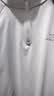 特步（XTEP） 男女半拉链长袖t恤舒适休闲训练跑步服内搭速干衣透气上衣 云峰灰0113-散热保暖（男） L 实拍图