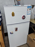 新飞冰箱小型租房用 一级能效冷 藏冷冻两用1-2人家用小冰箱 出租房双门电冰箱办公室两门 26年升级 76A128一级能效【保温升级】白 实拍图