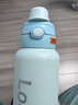 乐扣乐扣吸管保温杯子儿童水杯6-12岁小学生上学专用大容量不锈钢背带水壶 实拍图