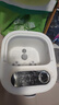 美的（Midea）泡脚桶足浴盆加热保暖自动按摩洗脚盆暖脚高深桶泡小腿可拆洗生日礼物送男女友长辈MK-AJ0202 实拍图