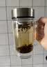 富光大容量高硼硅双层玻璃杯带茶隔加厚水杯子带把泡茶杯办公杯 实拍图