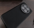 第一卫DIVI【自 营 正 品 丨顶配质感】适用华为mate60pro手机壳mate60pro+真素皮镜头全包超薄防摔壳男砚黑 实拍图