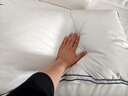 京东京造五星级酒店羽绒枕头 优质白鹅绒蓬松柔软成人男女枕芯 单只高枕 实拍图