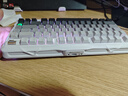 重力星球破茧75机械键盘电竞游戏无线有线蓝牙三模gasket客制化侧刻键盘 GS K1 渐变白 实拍图