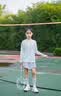 安奈儿童运动鞋男女童羽毛球鞋2026夏季中大童网面厚底耐磨休闲运动 深蓝 【旋转纽扣】 36 实拍图