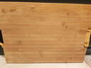 炊大皇菜板天然竹菜板旋转可立砧板自带磨刀石竹菜板45*32*2.2cm 实拍图