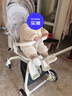 SMARTSTROLLER遛娃神器婴儿推车可坐可躺轻便折叠双向高景观0-6岁用宝宝溜娃车 月光灰(铝合金车架+3D舒适透气) 实拍图