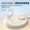 倍思磁吸数据线双头Type-c充电线ctc编织PD100W快充车载 适用苹果17/16e15Pro手机iPad笔记本 1m皓月白 实拍图