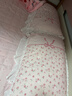 多喜爱100%纯棉床上四件套 全棉床单被套床品套件1.5米203*229cm雪纺荷叶边 实拍图