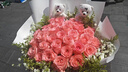 梦馨鲜花鲜花速递11朵红玫瑰礼盒花束送女友生日礼物全国同城配送 33朵粉玫瑰花束-小熊款 实拍图
