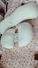 多米贝贝（Tomibaby）孕妇枕头护腰侧睡枕托腹睡觉侧卧枕睡垫抱枕u型腰枕神器豆豆绿 实拍图