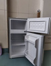 HYUNDAI（韩国现代）小冰箱迷你小型家用冷藏冷冻宿舍出租房办公室双开门二门电冰箱节能省电 80L银【租房神器+高性价比】 实拍图