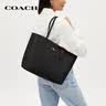 蔻驰（COACH）【品牌直供】女士CITY33大号手提单肩托特包黑色CR111礼物次日达 实拍图