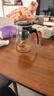 天喜（TIANXI）玻璃茶壶泡茶壶飘逸杯茶具套装大容量茶水分离水杯泡茶杯过滤茶壶 单壶750ml 实拍图