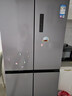 美的（Midea）480升十字门冰箱家用一级能效风冷无霜双变频净味以旧换新BCD-480WSPZM(E)国家补贴 实拍图