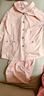 嫚熙（EMXEE）嫚熙春夏薄款纯棉月子服孕妇哺乳睡衣产后产妇家居服 猫咪款粉色【两件套-带哺乳口】 M【合适85-125斤 Supima棉】 实拍图
