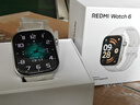 小米（MI）REDMI Watch 6皎月银 国家补贴 澎湃OS 3 心率血氧监测 红米手表6 小米汽车 送男友送女友 实拍图