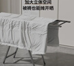 京佳宜折叠晾衣架阳台家用落地式室内户外防风凉衣杆晒被子1.4米双层 实拍图