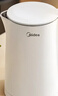 美的（Midea）电热水壶家用烧水壶泡茶0涂层食品级304不锈钢自动断电双层防烫全钢无缝1.5L大容量 MK-HJ1566 实拍图