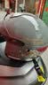 JHLONG URBANSTYLE HELMET头盔电动车四季通用镀银防雨镜片新国标3c认证电瓶车夏季安全帽 3c认证A类【灰色小蜜蜂】镀银防雨镜 均码【头围54-62】 实拍图