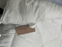 水星家纺被子冬季被子被芯纤维被褥约4.1斤150*210cm白 实拍图