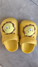 牧童儿童拖鞋夏男宝宝洞洞鞋软底女童卡通洗澡婴幼儿家居鞋奶狮黄150 实拍图