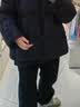 森马（Semir）休闲裤女冬雪尼尔加绒撞色松紧腰喇叭裤肌理慵懒气质女士长裤 黑色90001 M 实拍图
