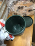 墨斗鱼花盆加仑盆加厚高款1加仑*3多肉绿萝月季盆栽树脂塑料简约带托盘 实拍图