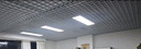 灯灵办公吊线灯LED长条灯吸吊两用超亮节能办公写字楼超市商场工程工业专用平板灯 白框直角 120*10*4cm 40W白光 实拍图