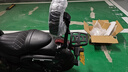 适用闪300QJ350 600金吉拉300灰石250 300摩托车折叠靠背货架改装 折叠靠背+可折叠货架（铝合金款） 钱江闪250V/闪300 实拍图