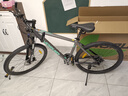 沃雷顿（VORLAD）山地自行车红日300碟刹禧玛诺24速可锁死前叉男士女士通勤单车 灰绿色26*17寸（身高165-180cm） 实拍图