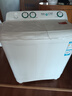 海尔（Haier）【京仓速发】小神螺洗衣机半自动双缸9KG强去污操作简单老人轻松用有脚轮好挪动以旧换新乡镇可达 原厂质保 现货京仓就近速发 乡镇可达 送货上门  双缸 9kg 实拍图