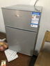 荣事达（Royalstar）小冰箱小型家用出租房双门一级能效宿舍冷藏冷冻两用节能电冰箱 38A122【一级能效】【三天不到1度电】银 实拍图