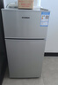 HYUNDAI（韩国现代）小冰箱迷你小型家用冷藏冷冻宿舍出租房办公室双开门二门电冰箱节能省电 80L银【租房神器+高性价比】 实拍图