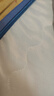 南极人（Nanjiren）乳胶床垫1.8米x2米席梦思榻榻米记忆棉床垫子加厚海绵宿舍床褥垫 南极人-波浪白蓝【厚度约6cm】 双人床：150x200cm【不易塌陷】 实拍图