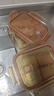 希乐扣Cilock耐热玻璃饭盒上班族带饭保鲜盒便当盒冰箱可微波炉饭盒 长三分隔 实拍图