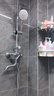 九牧（JOMOO）花洒喷头全套家用增压洗澡淋浴莲蓬头热水器手持淋雨花洒软管套装 花洒头S175015+软管（1.5米） 实拍图