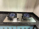 樱花帝王煤气灶双灶具嵌入式家用猛火燃气灶天然气大火力液化气罐装台式炉 (天然气）70%热效全铜鸳鸯猛火定时+变频+不锈钢 实拍图