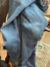 真维斯（Jeanswest）王一博代言牛仔裤男秋冬新款天丝舒适修身直筒高端潮牌休闲裤子男 深蓝【加绒保暖】 36 码(2尺8) 【建议160-175斤】 实拍图